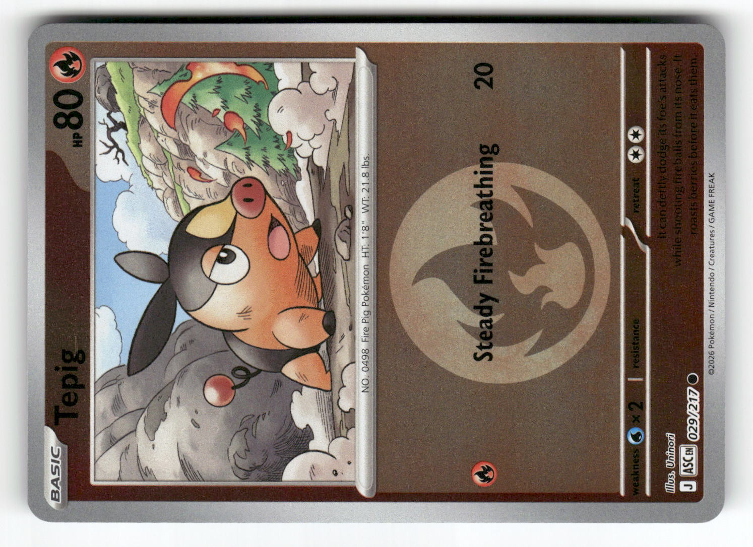 Tepig (Energy Symbol Pattern)