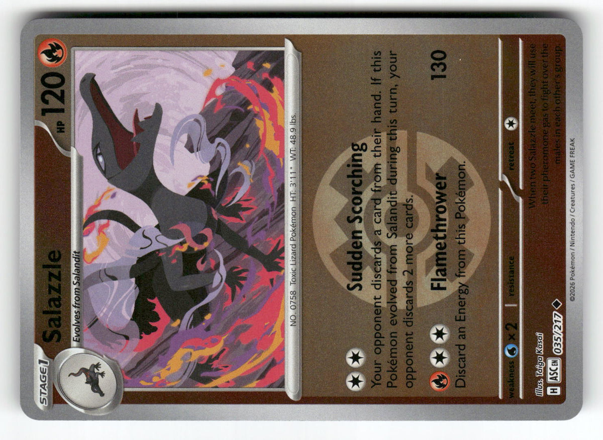 Salazzle - 035/217 (Quick Ball)