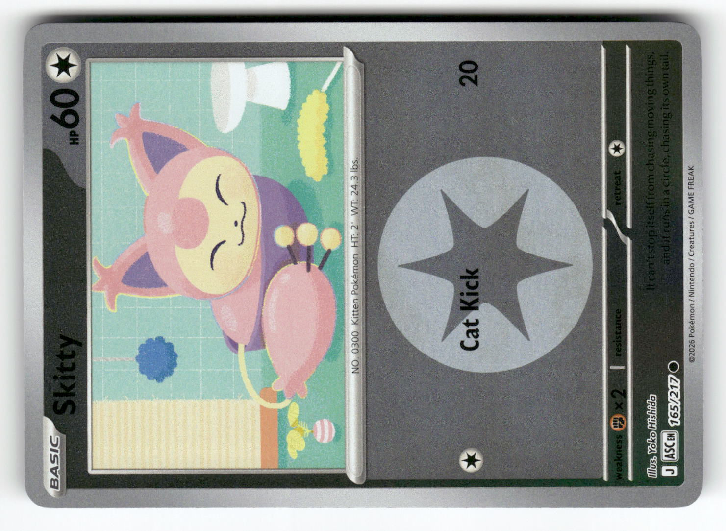Skitty (Energy Symbol Pattern)