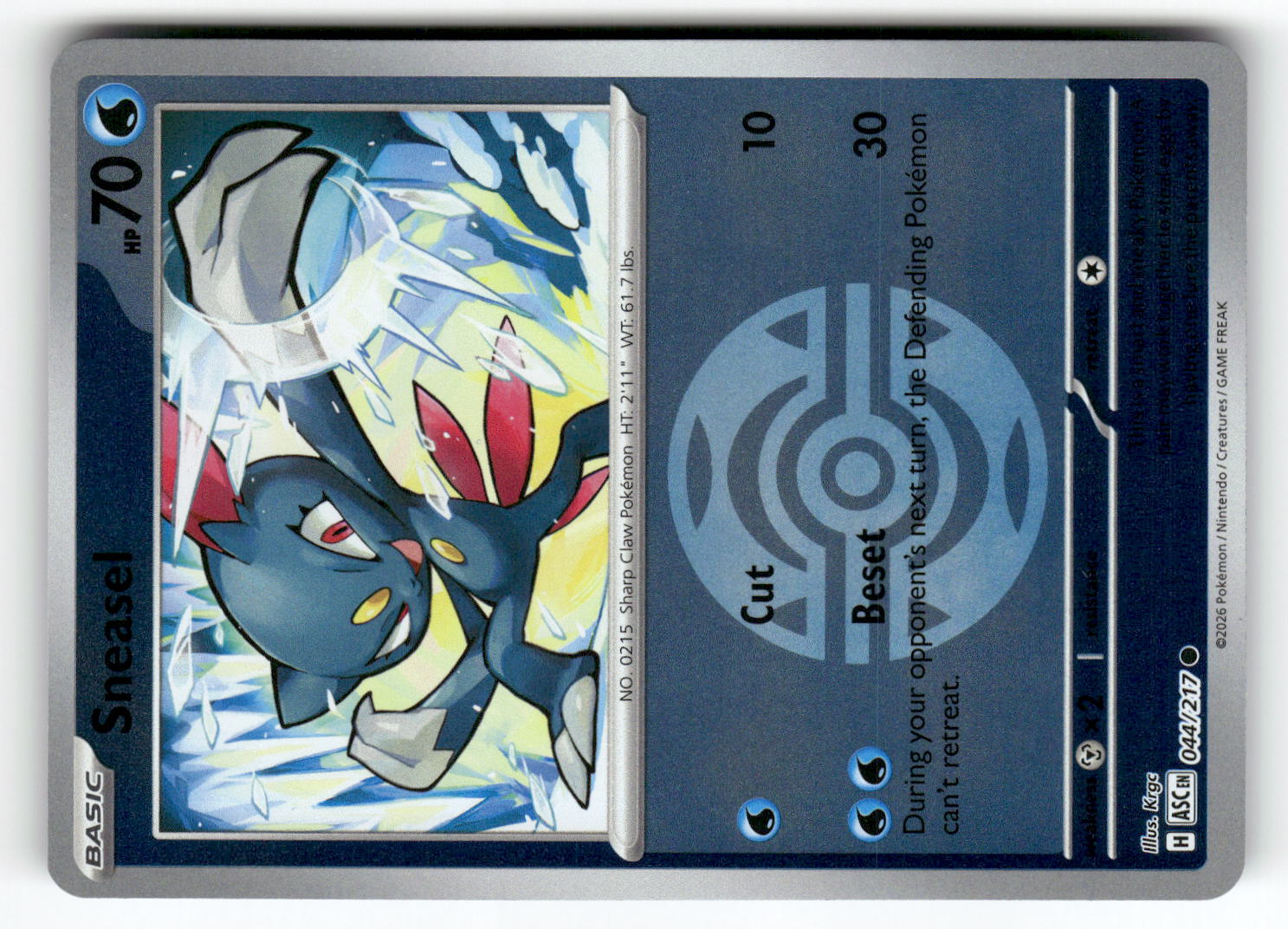 Sneasel (Dusk Ball)