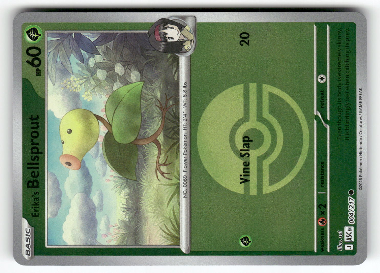 Erika's Bellsprout (Poke Ball)