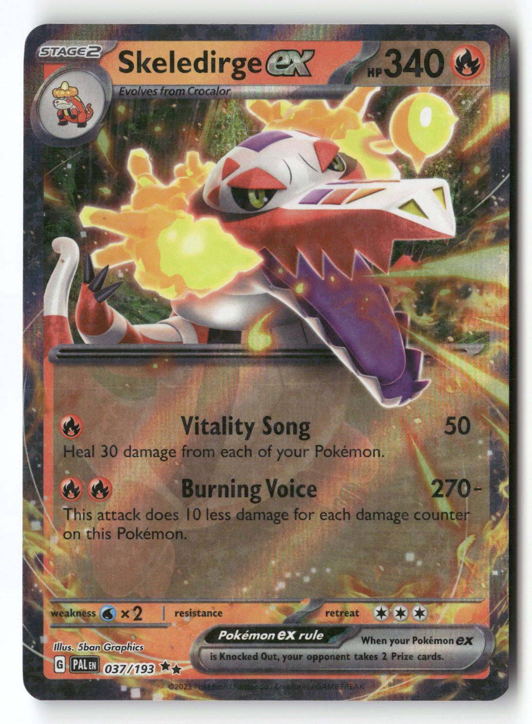 Skeledirge ex - 037/193