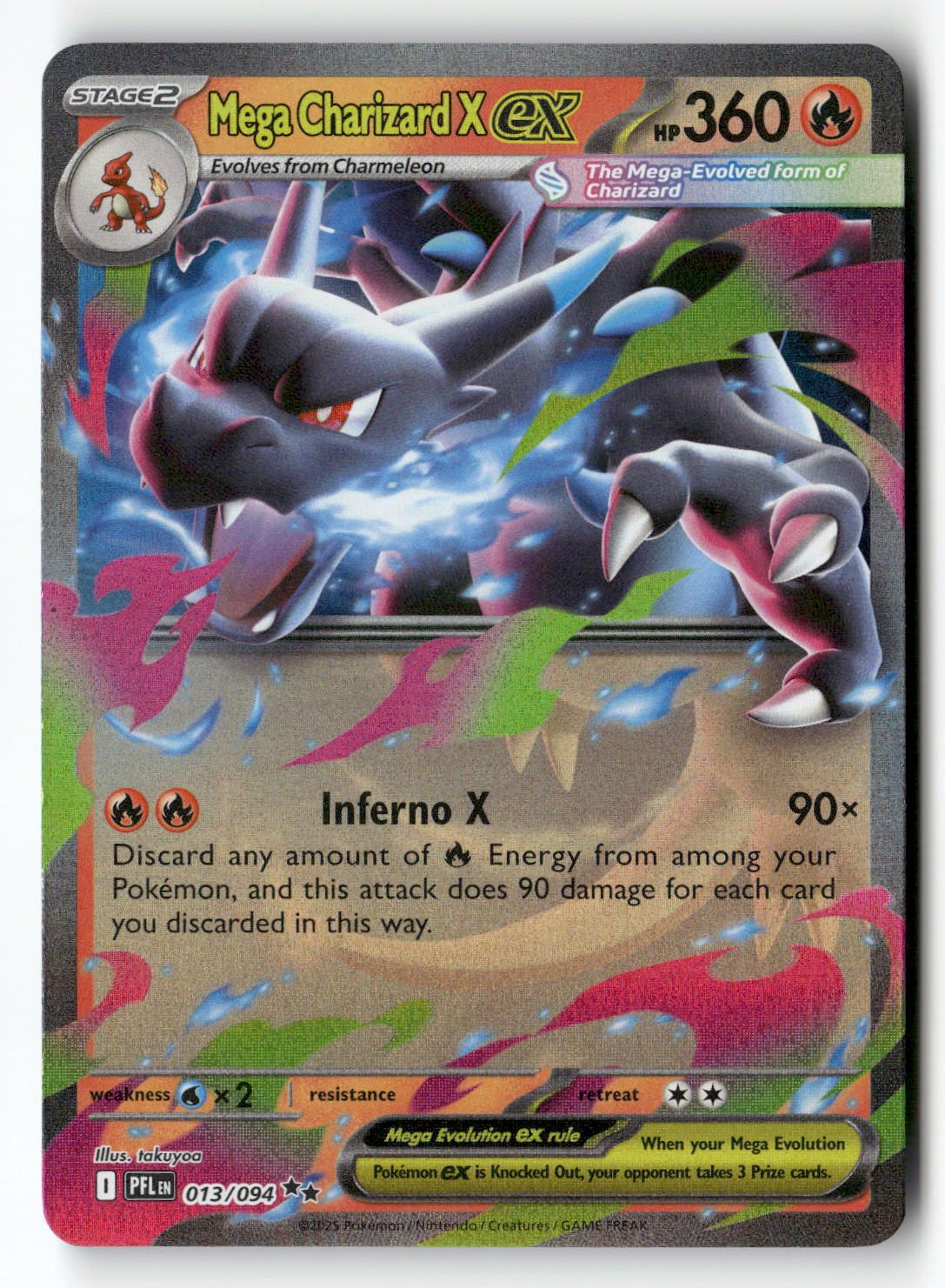 Mega Charizard X ex - 013/094