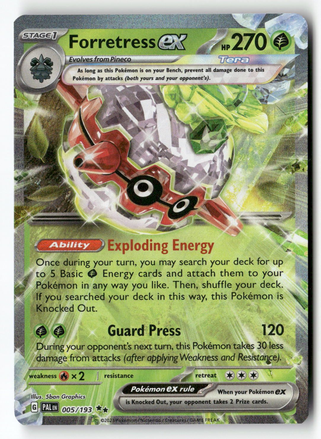 Forretress ex - 005/193