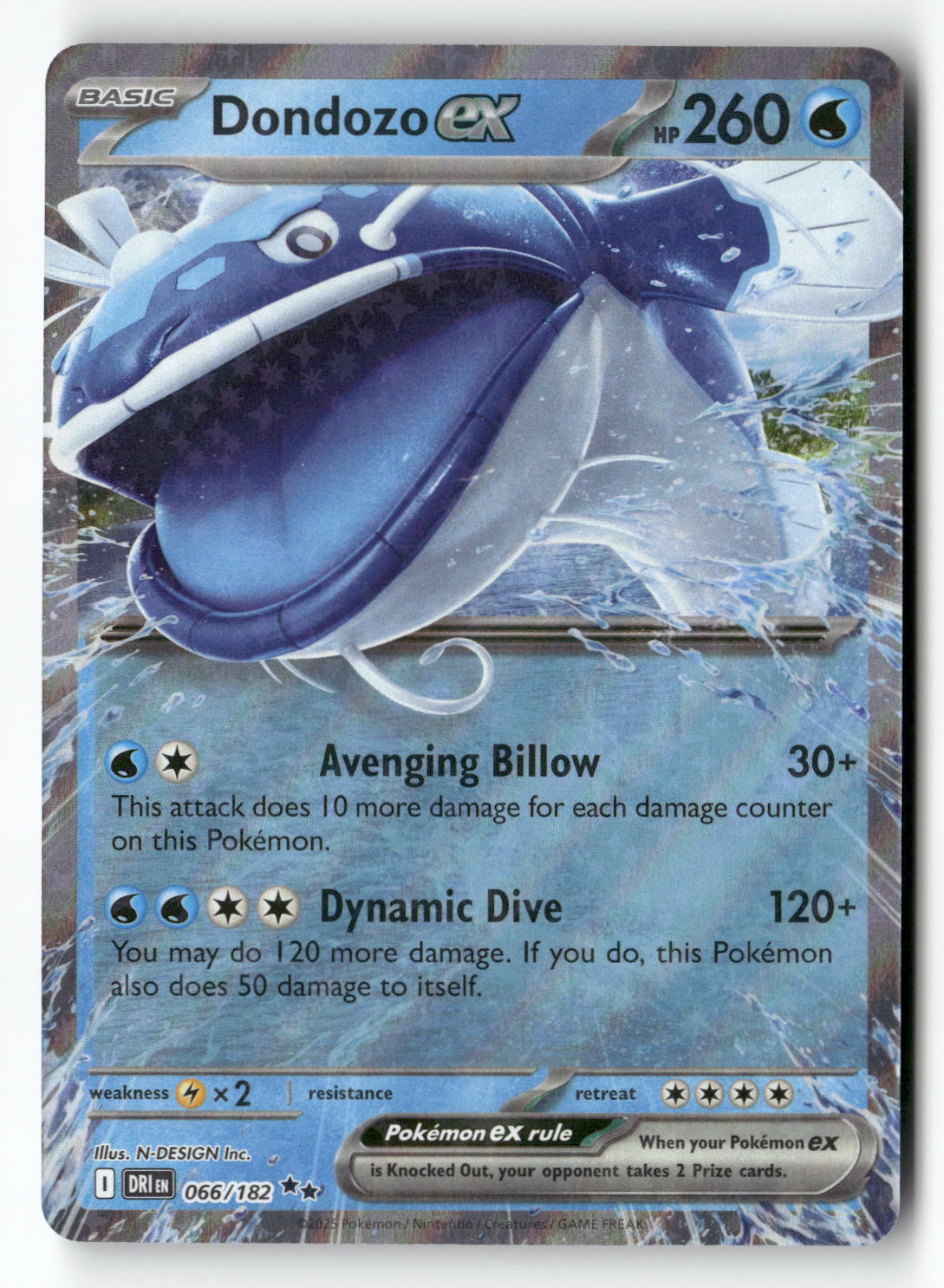 Dondozo ex - 066/182