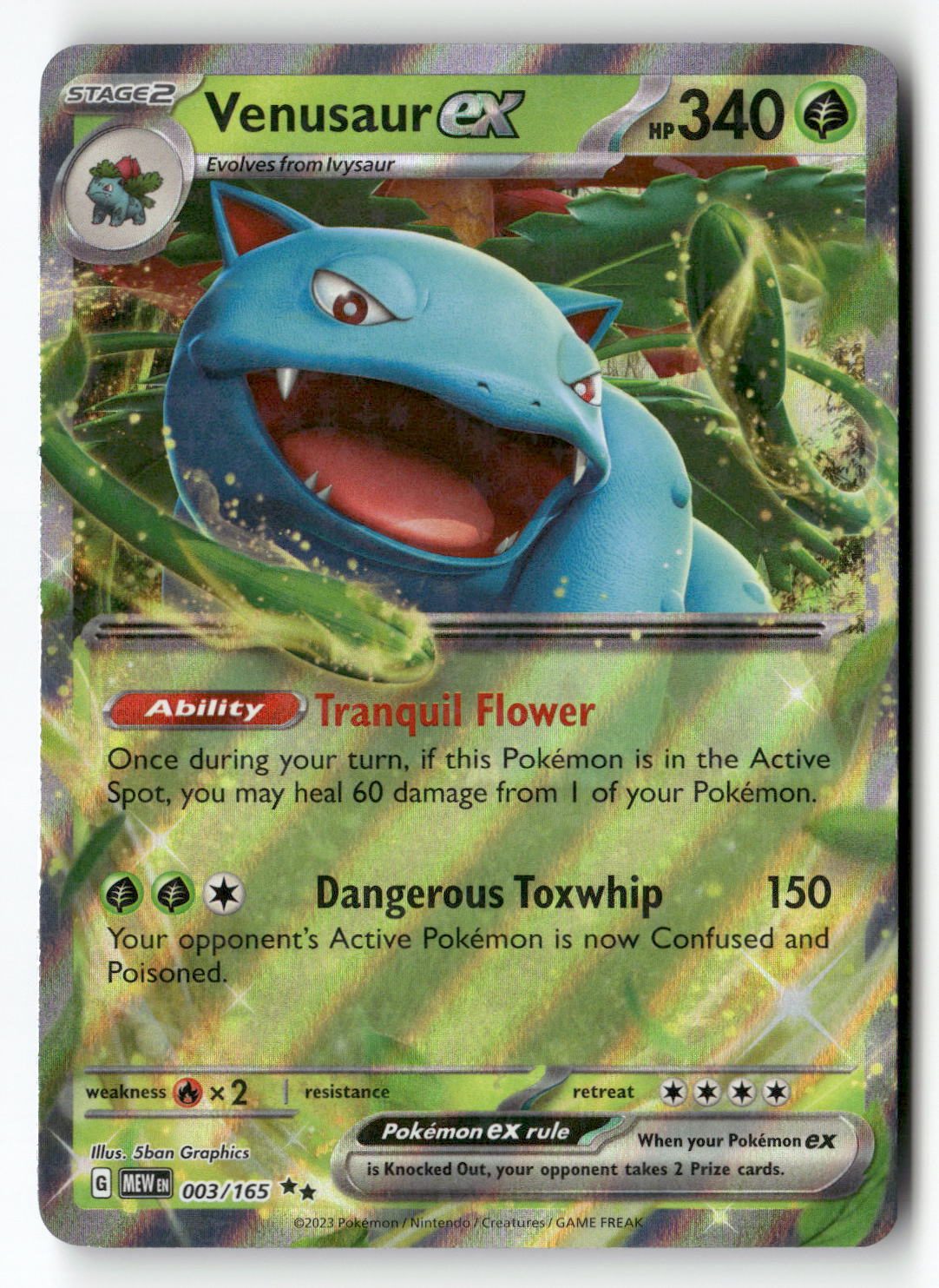 Venusaur ex - 003/165
