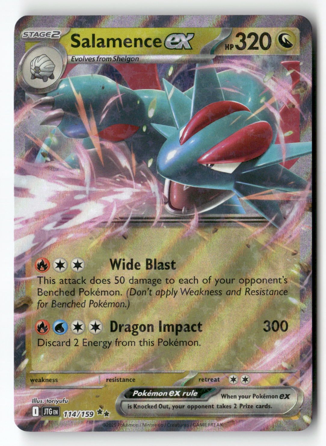 Salamence ex - 114/159