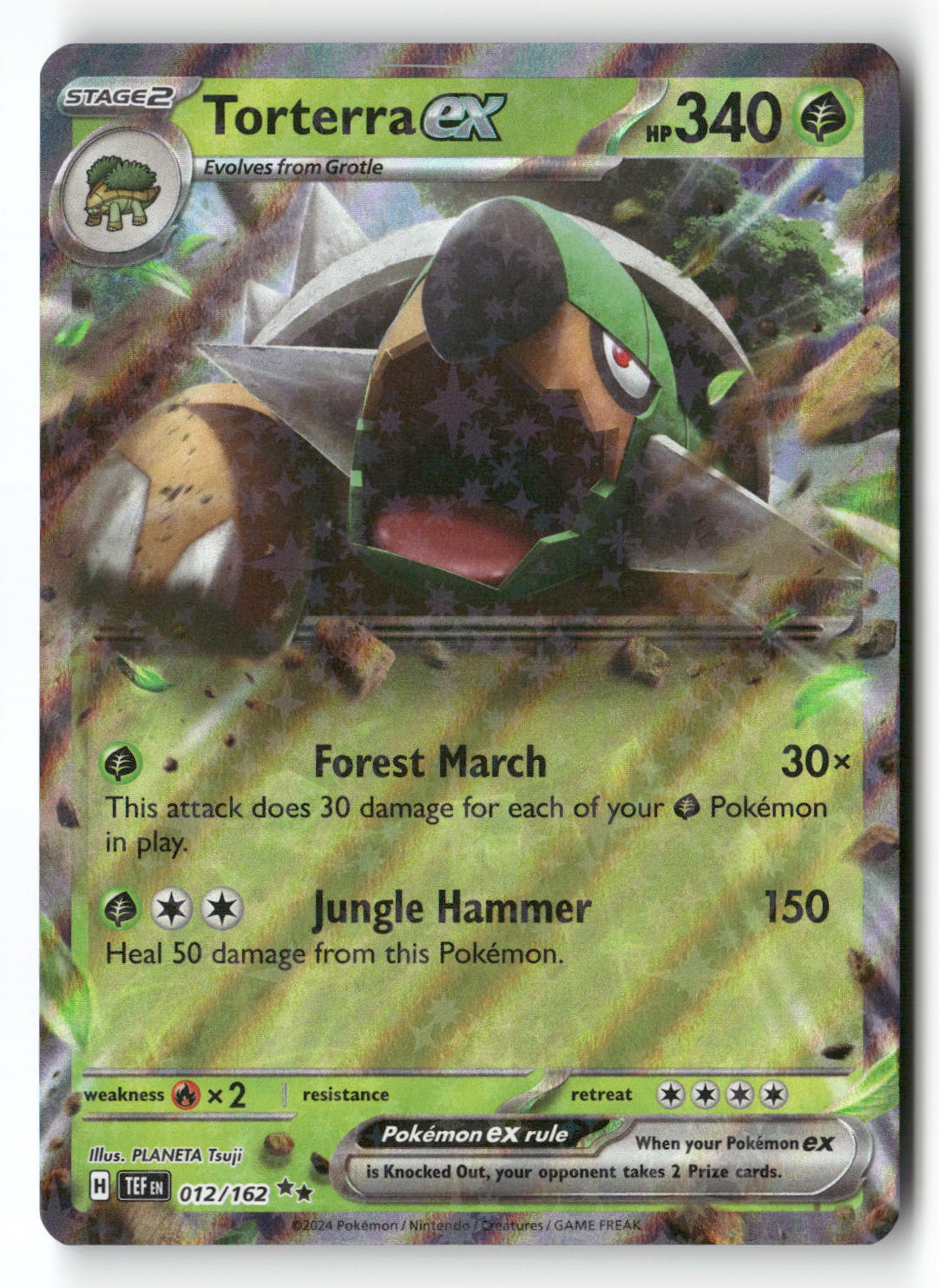 Torterra ex - 012/162