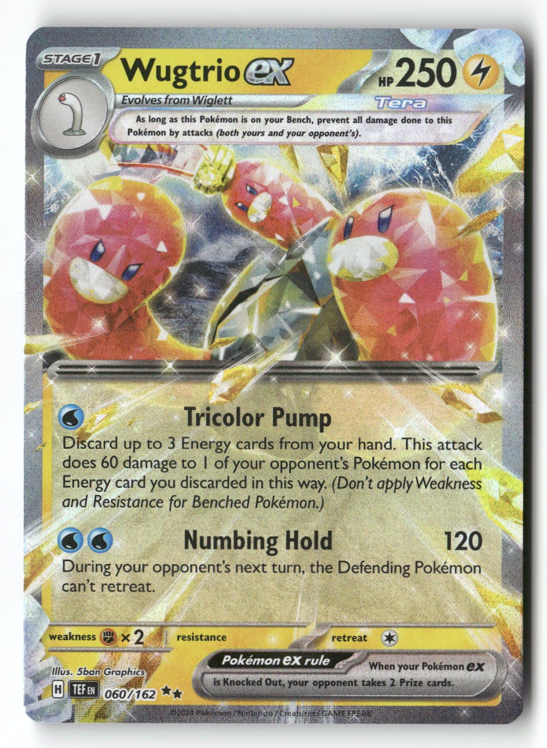 Wugtrio ex - 060/162