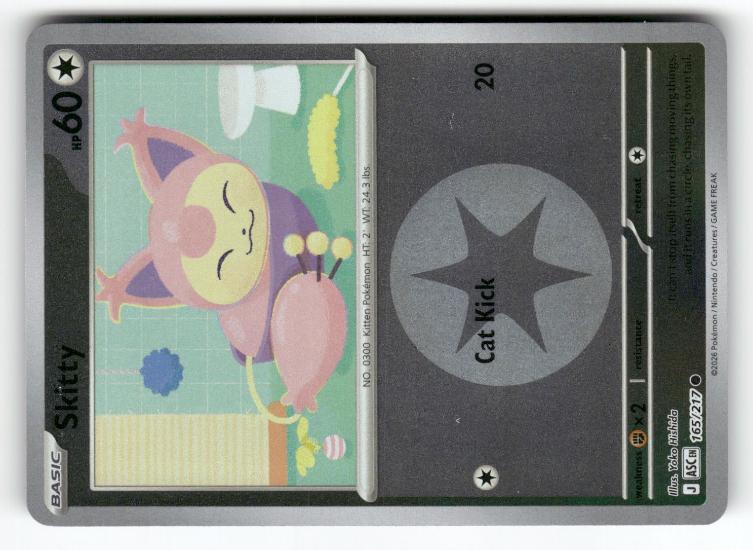 Skitty (Energy Symbol Pattern)