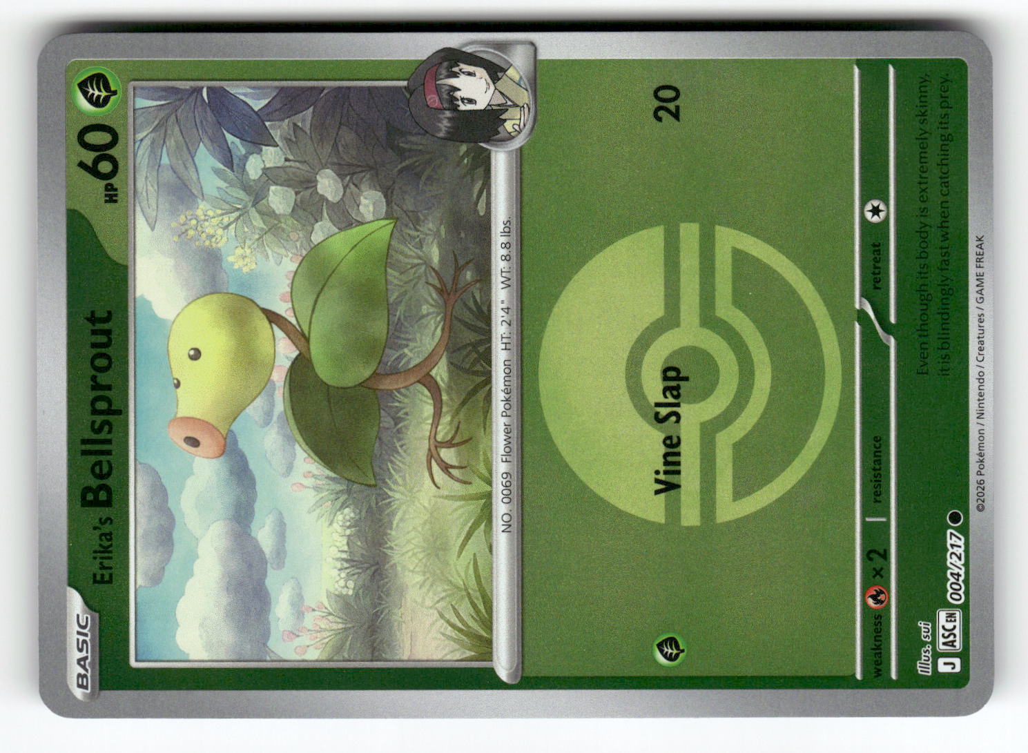 Erika's Bellsprout (Poke Ball)