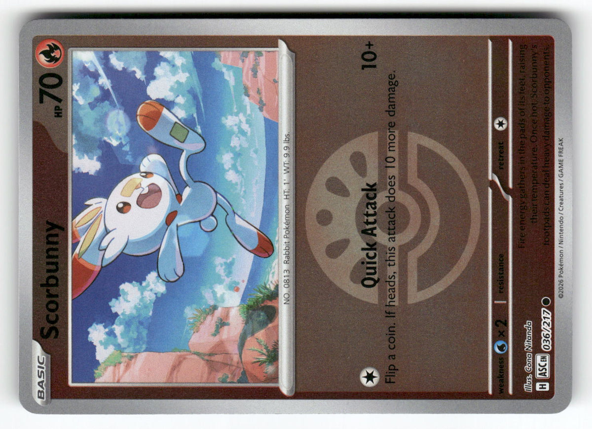 Scorbunny - 036/217 (Friend Ball)