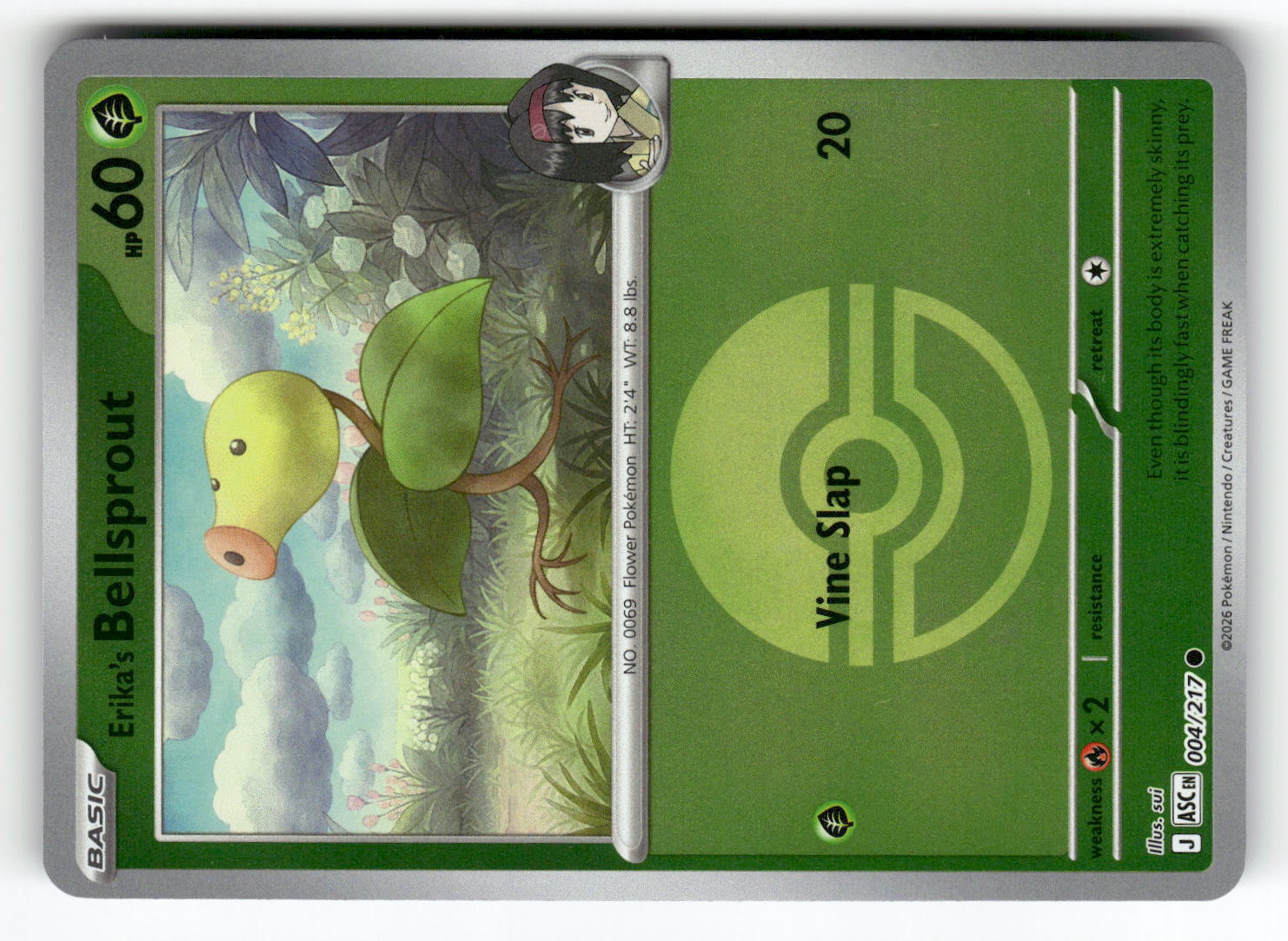 Erika's Bellsprout (Poke Ball)