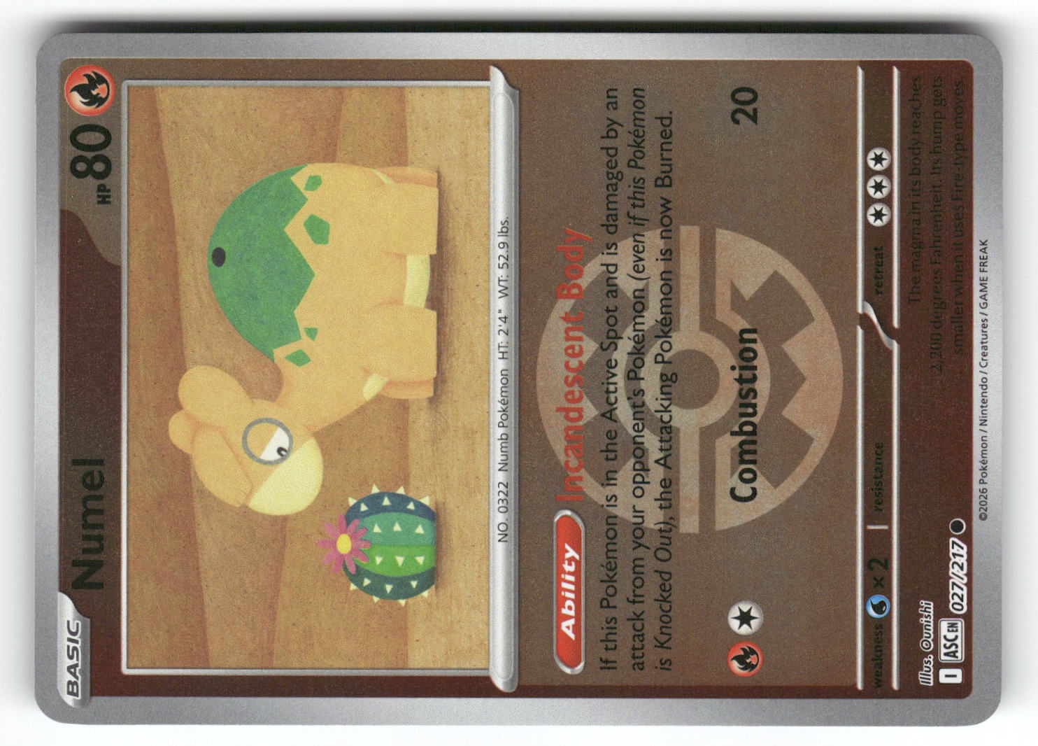 Numel - 027/217 (Quick Ball)