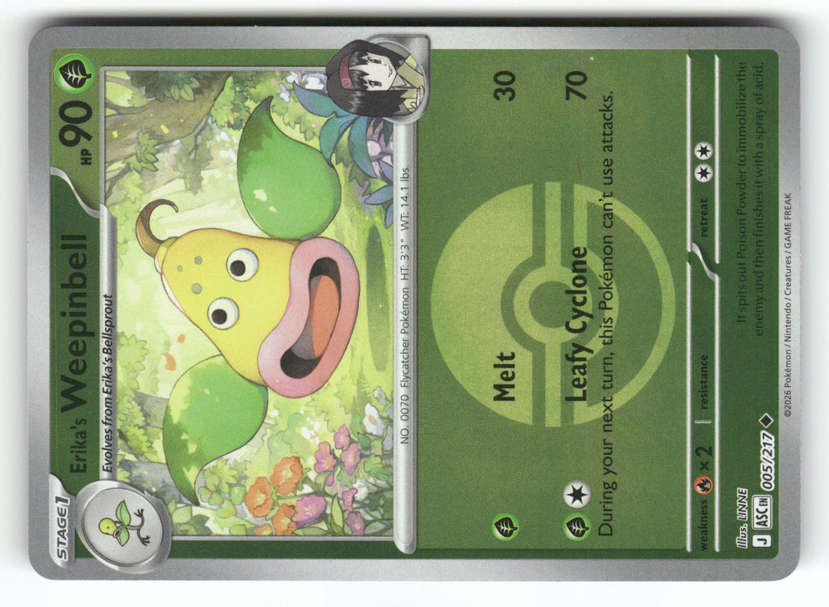Erika's Weepinbell (Poke Ball)