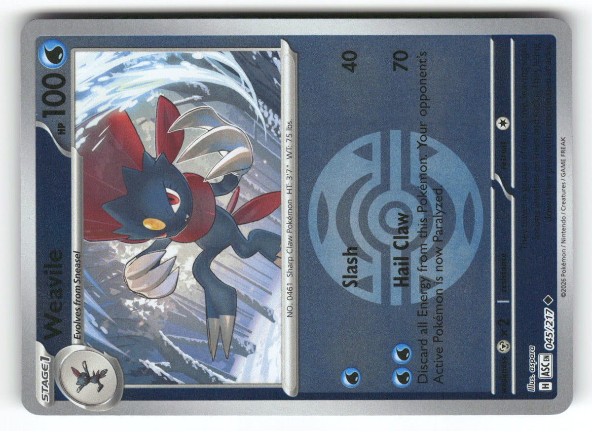 Weavile - 045/217 (Dusk Ball)