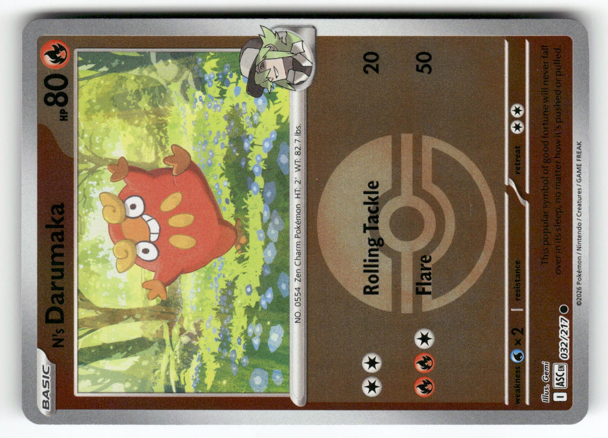 N's Darumaka (Poke Ball)