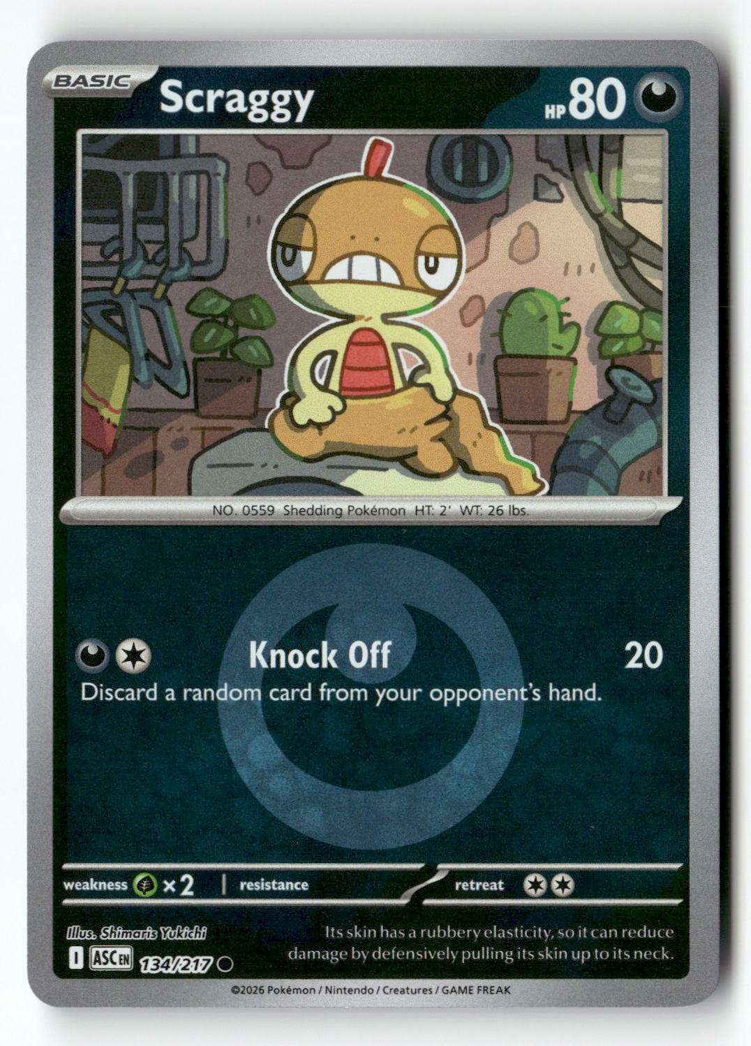 Scraggy (Energy Symbol Pattern)
