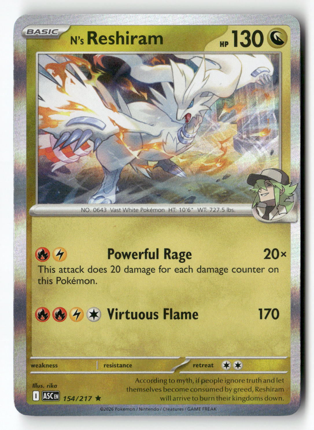 N's Reshiram