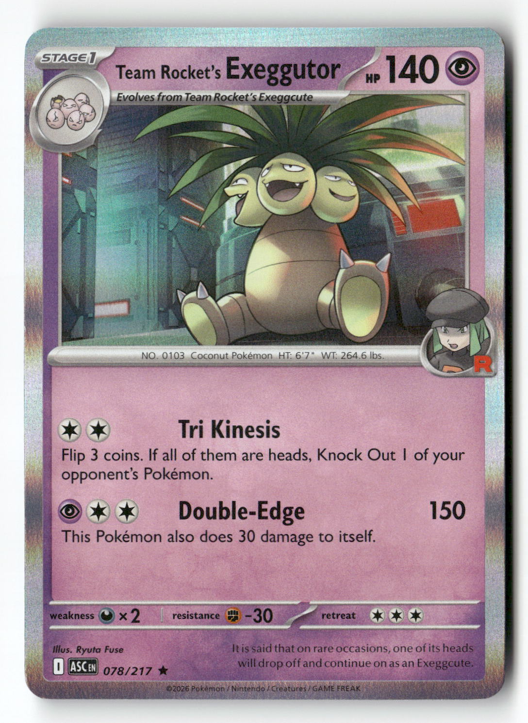Team Rocket's Exeggutor