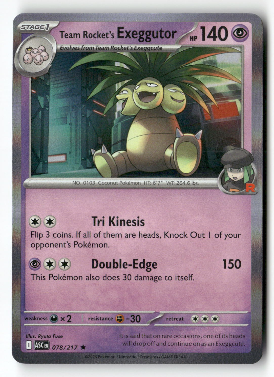 Team Rocket's Exeggutor