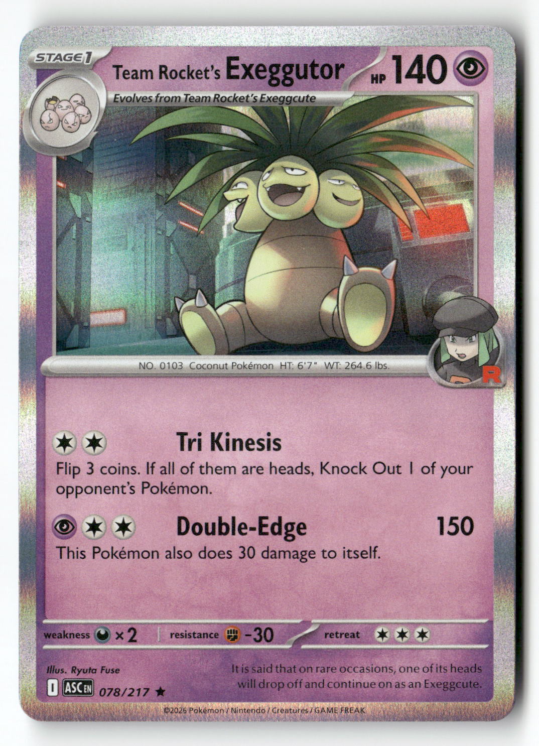 Team Rocket's Exeggutor