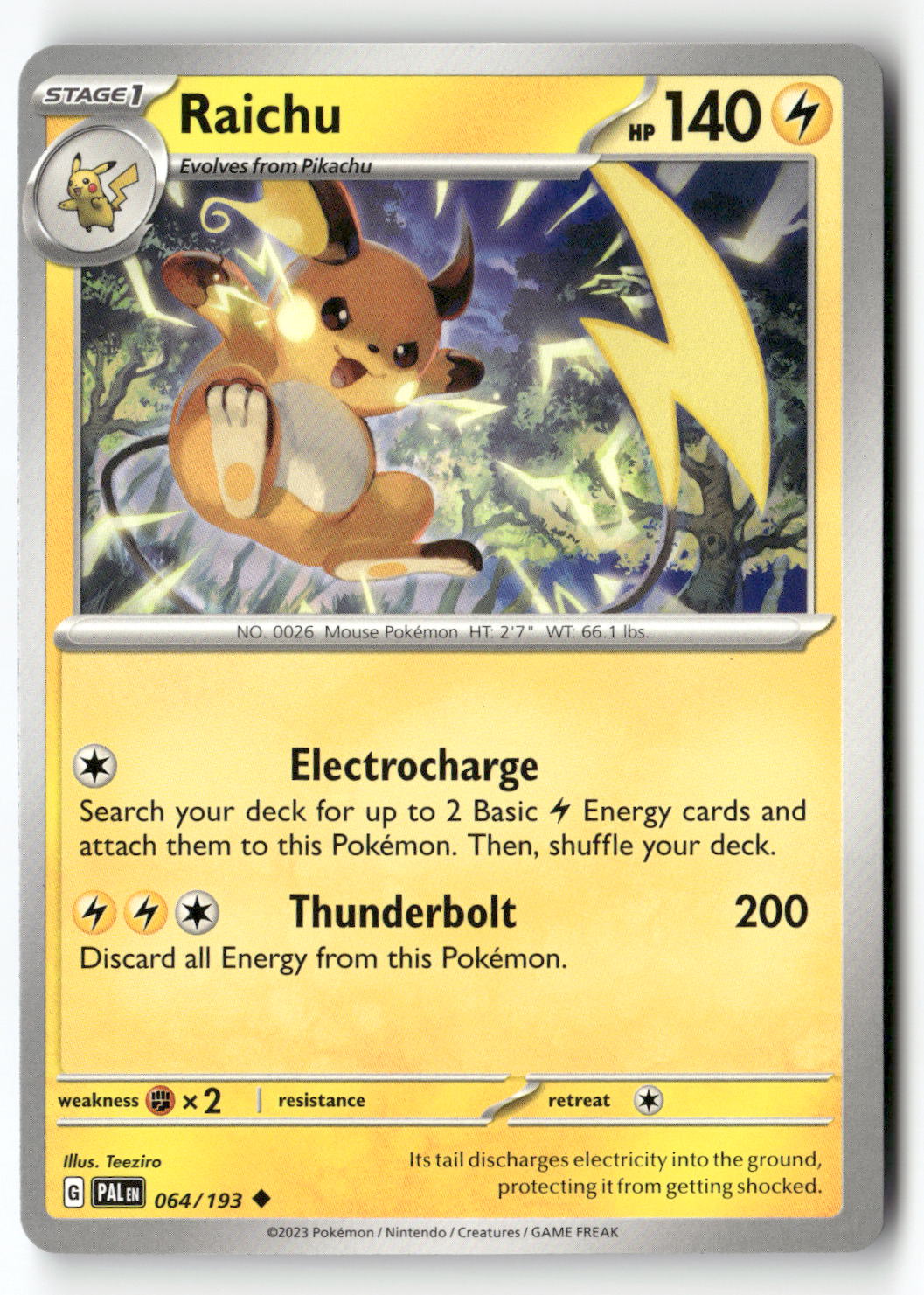 Raichu - 064/193