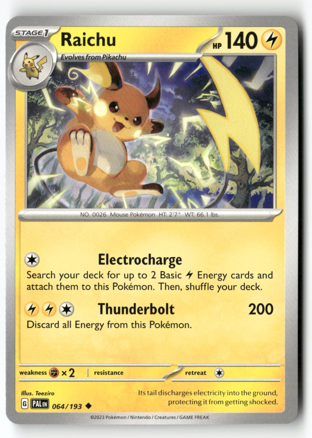 Raichu - 064/193
