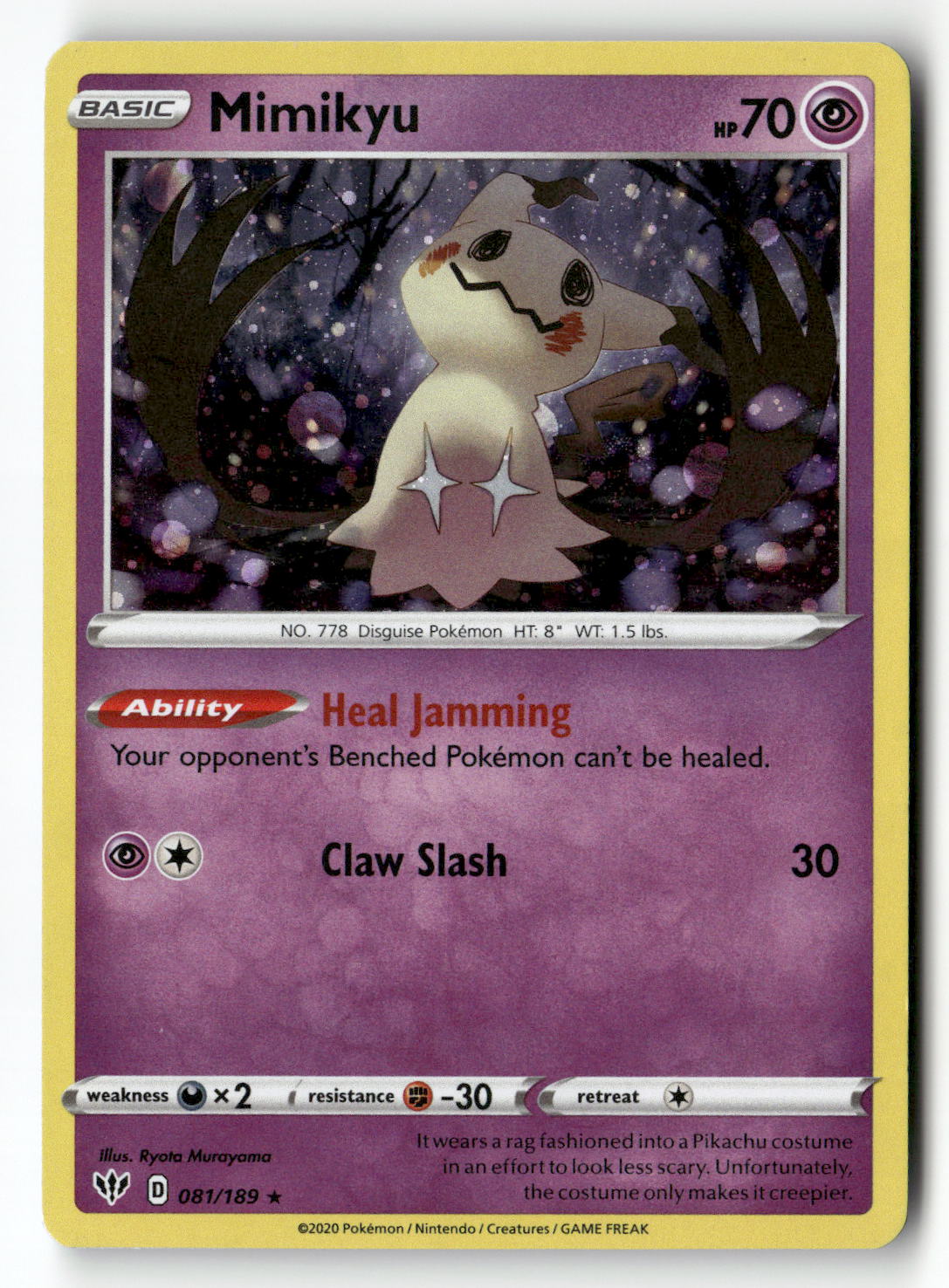 Mimikyu - 081/189 (Cosmos Holo)