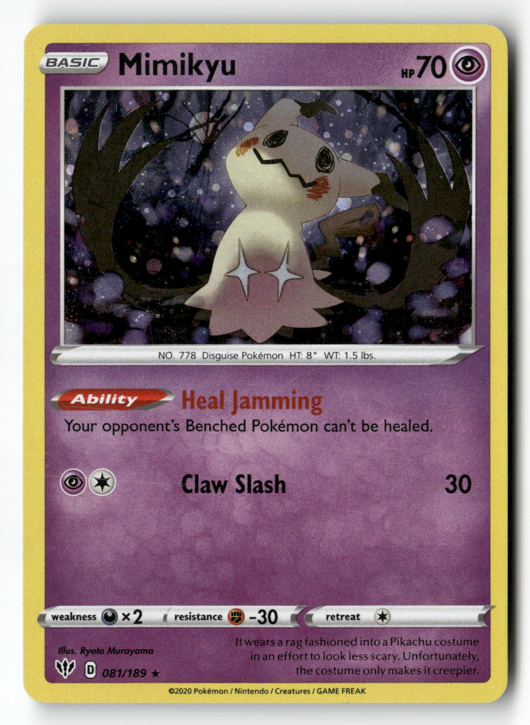 Mimikyu - 081/189 (Cosmos Holo)
