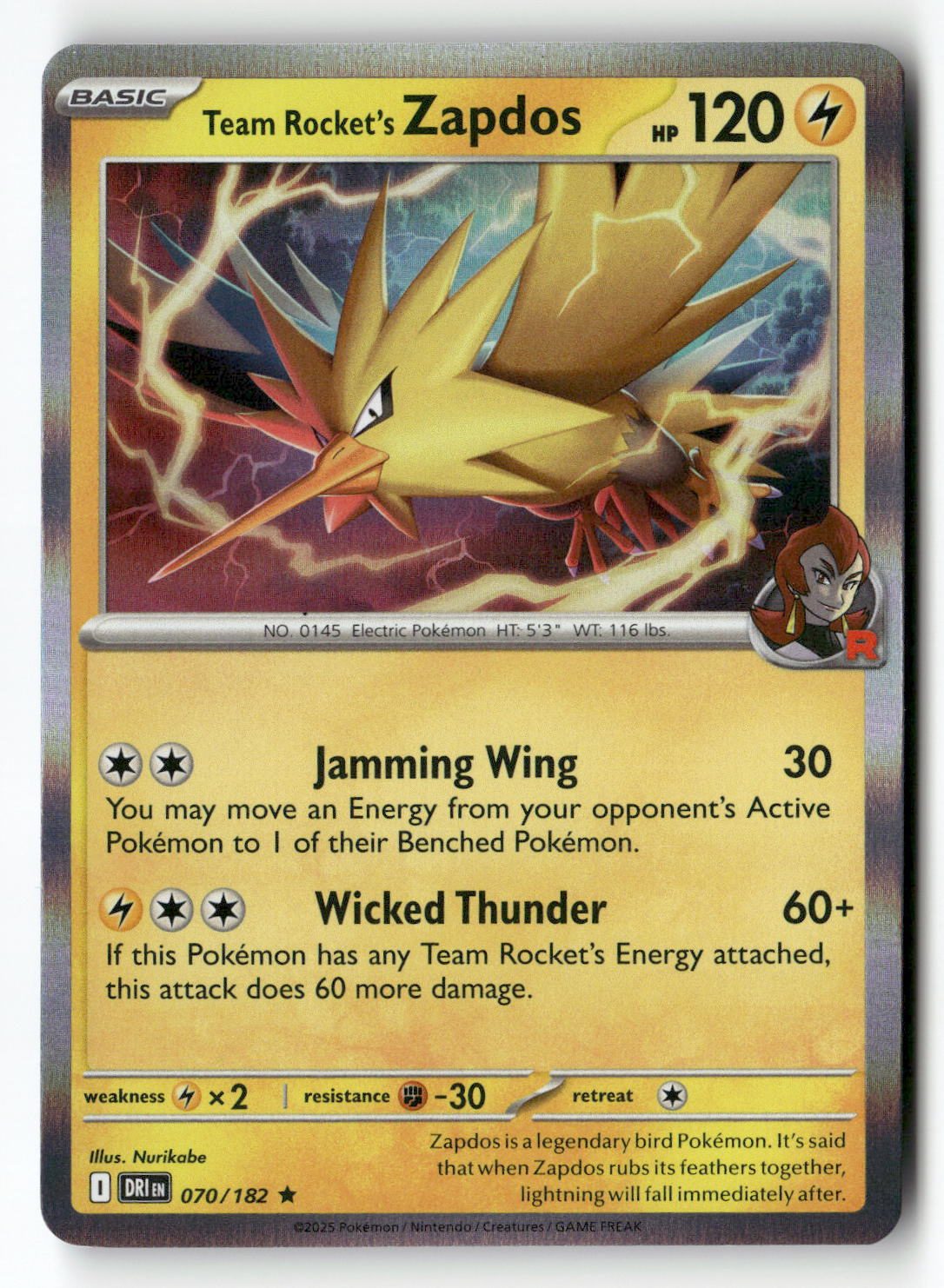 Team Rocket's Zapdos