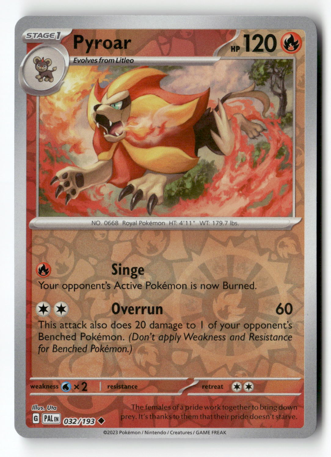Pyroar - 032/193
