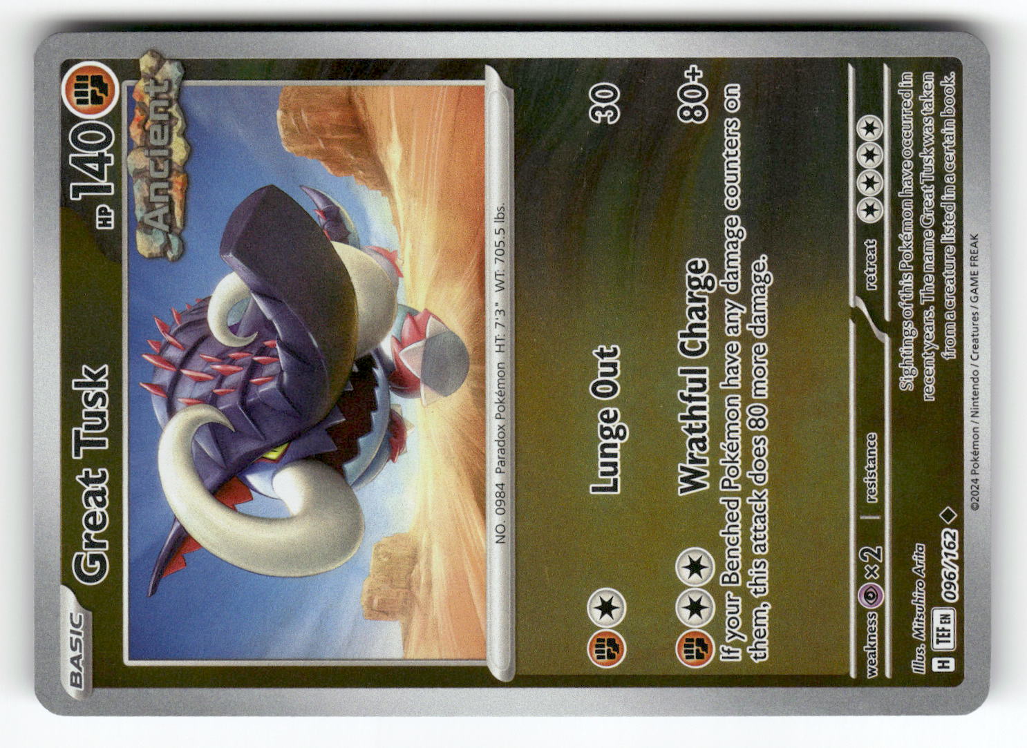 Great Tusk - 096/162