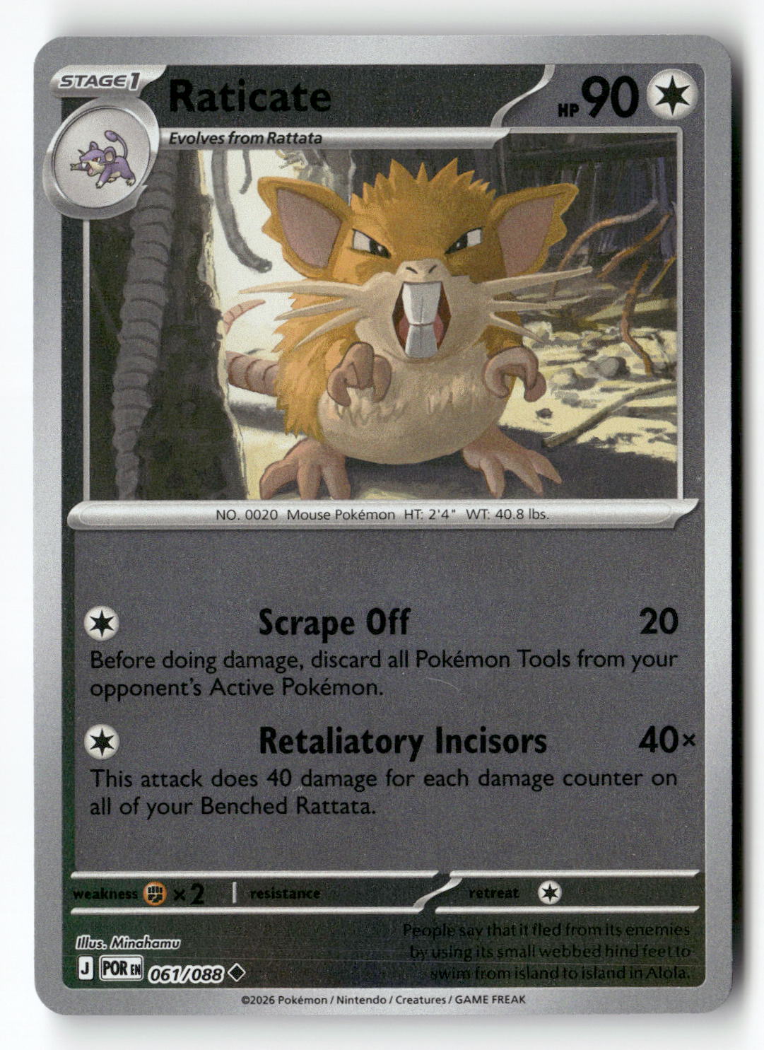 Raticate - 061/088