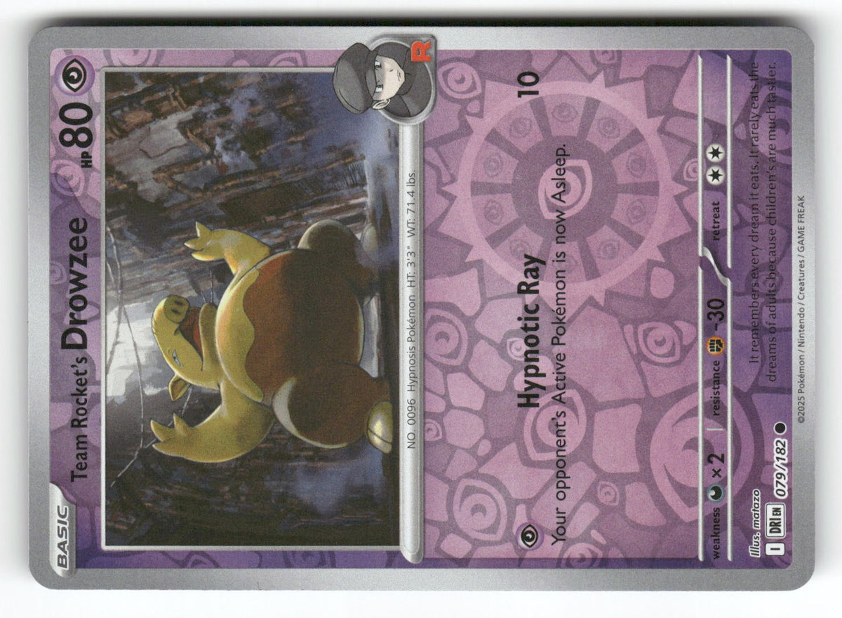 Team Rocket's Drowzee
