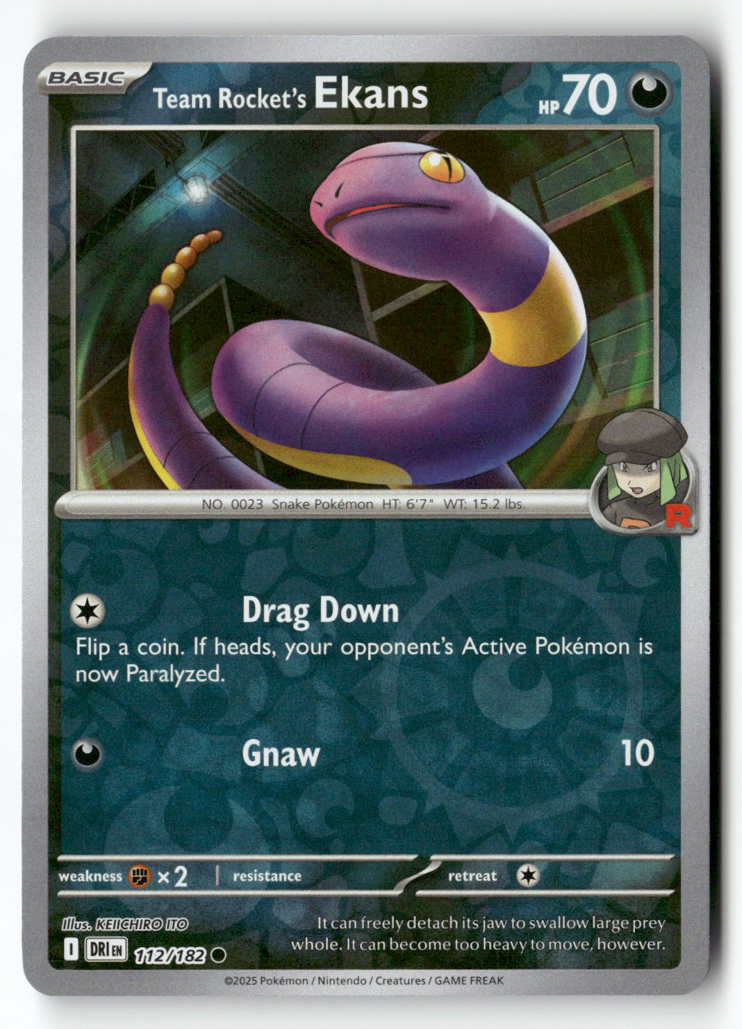 Team Rocket's Ekans