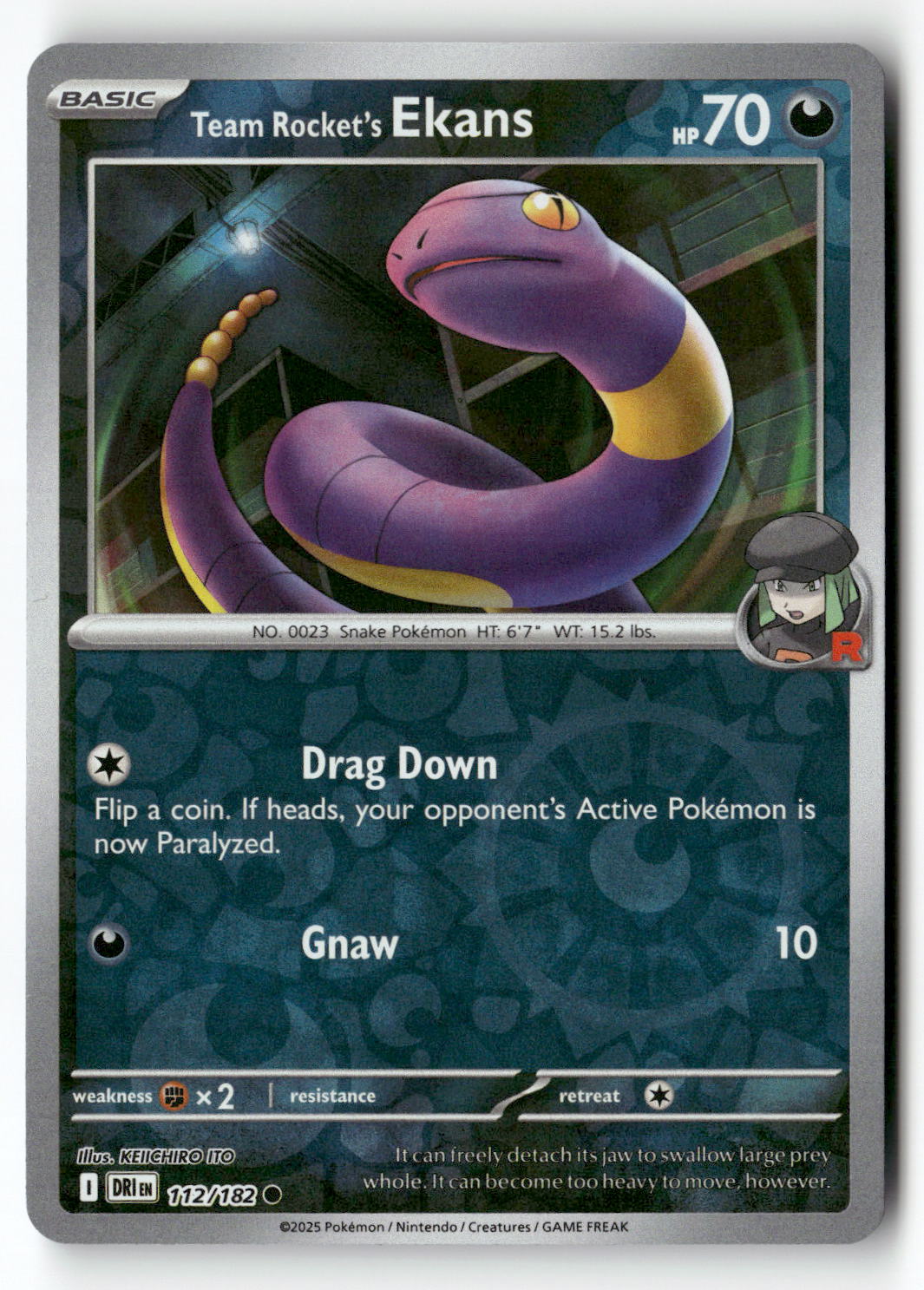 Team Rocket's Ekans