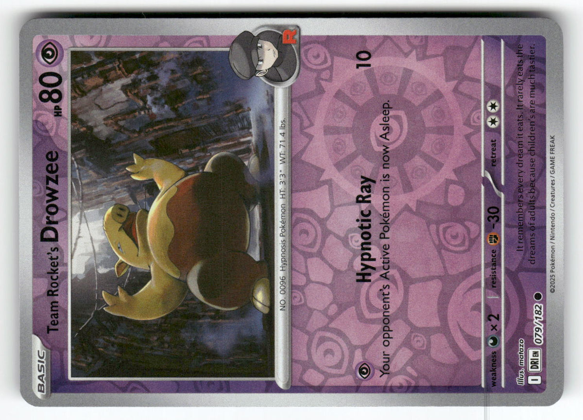 Team Rocket's Drowzee