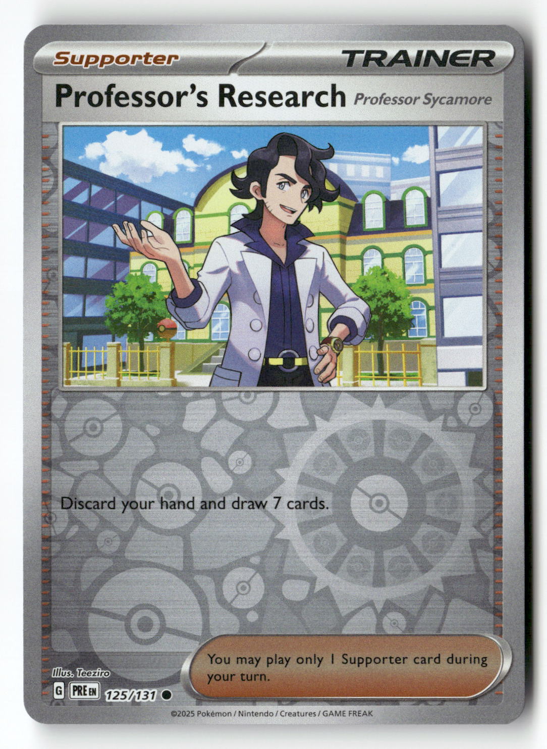 Professor's Research [Professor Sycamore]