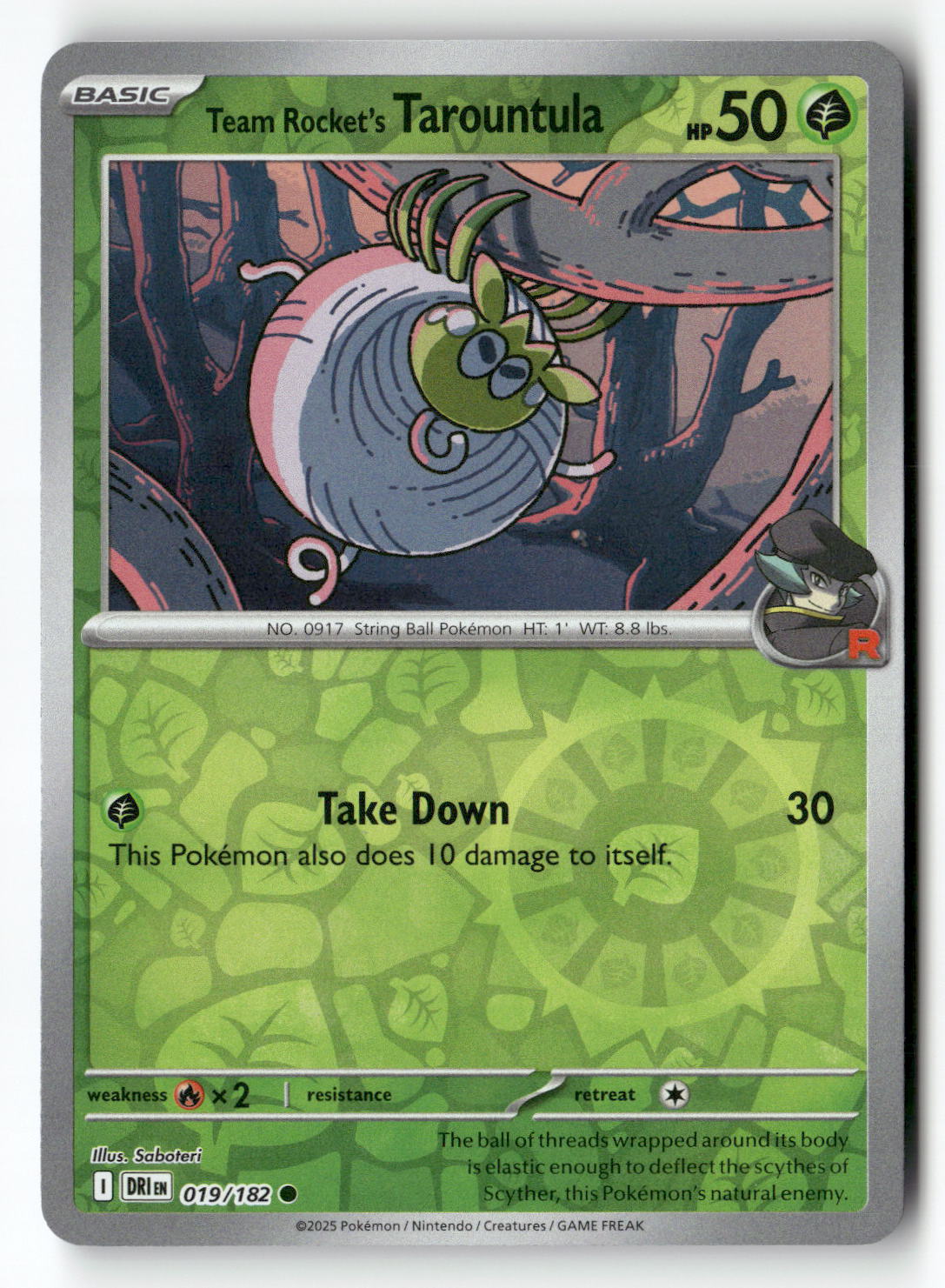 Team Rocket's Tarountula