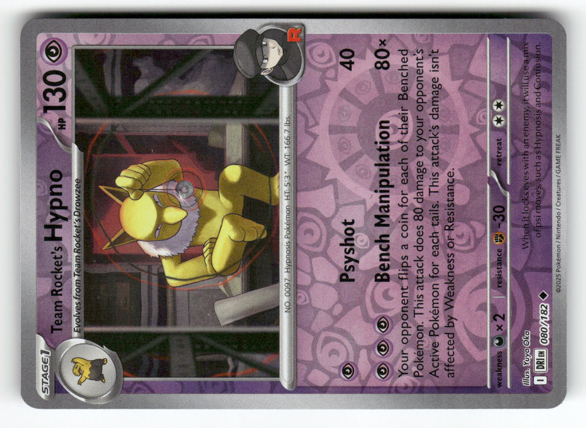 Team Rocket's Hypno