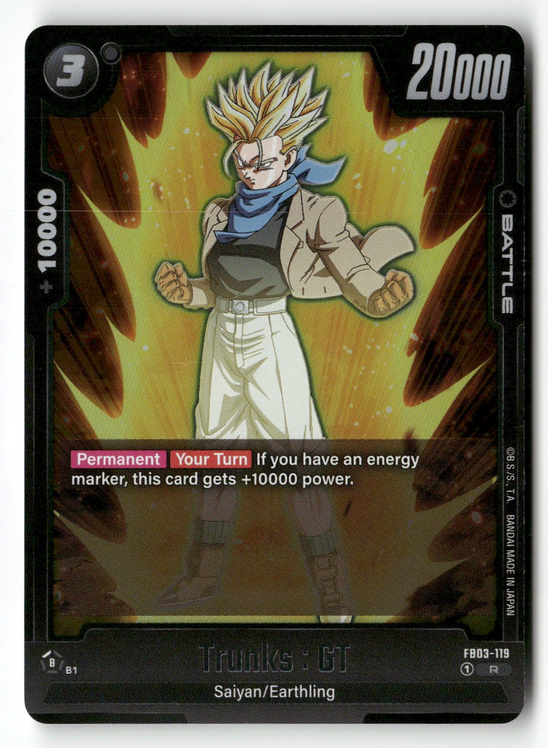 Trunks : GT - FB03-119