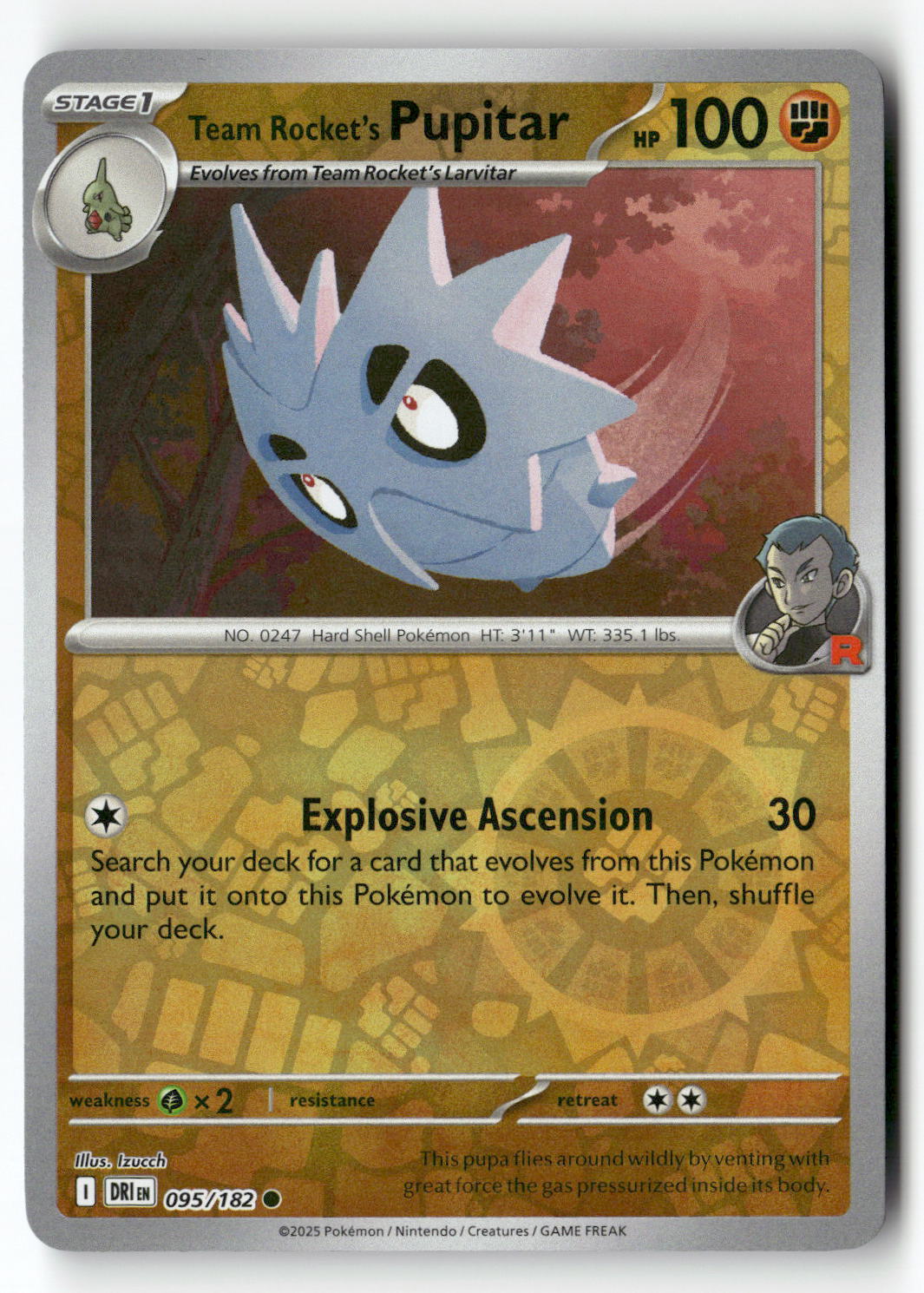 Team Rocket's Pupitar