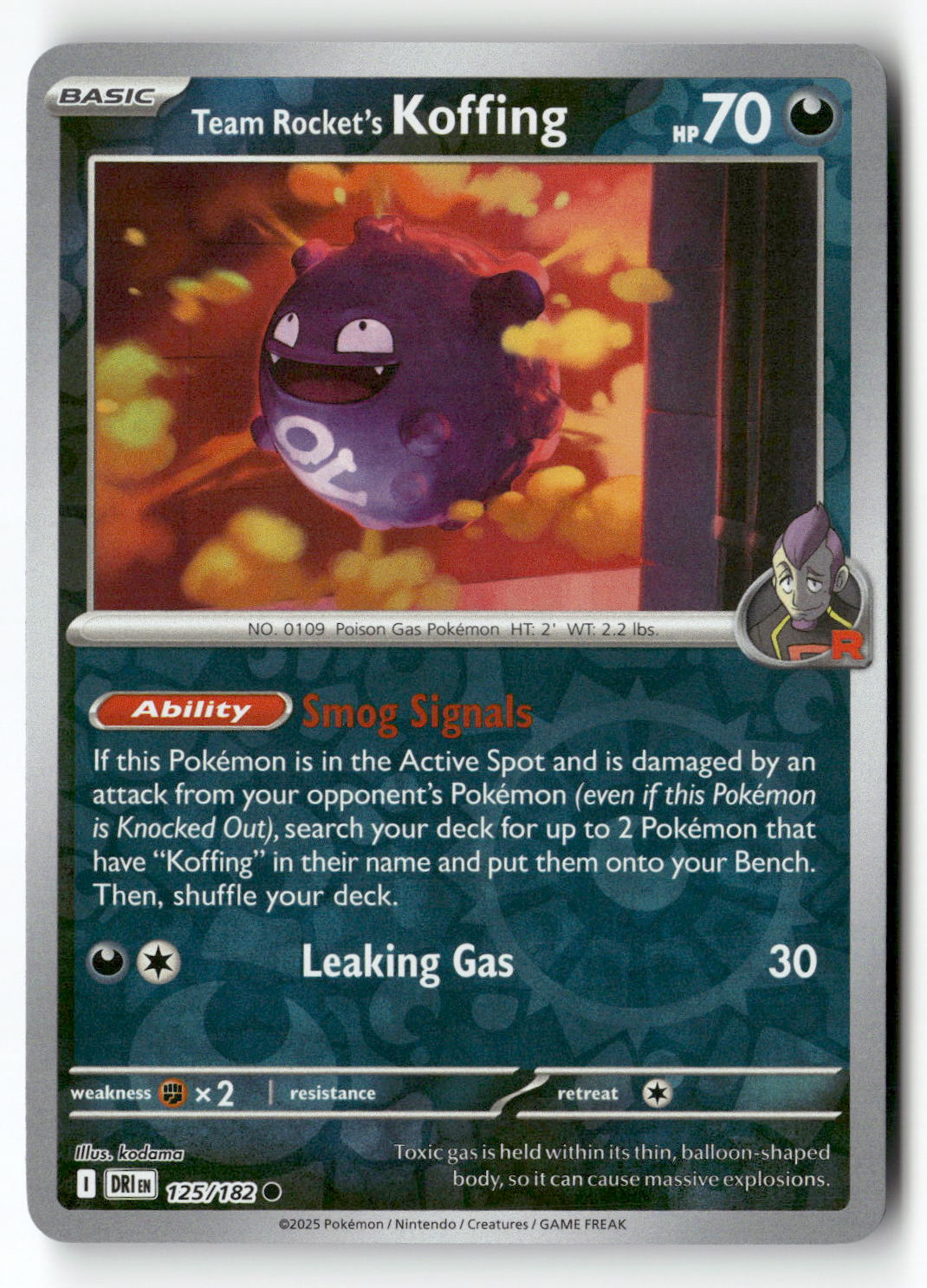 Team Rocket's Koffing