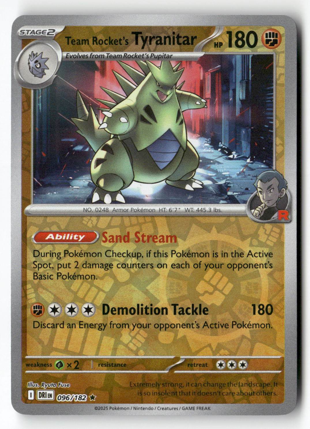 Team Rocket's Tyranitar