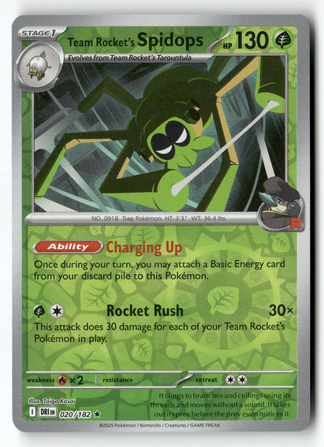 Team Rocket's Spidops - 020/182