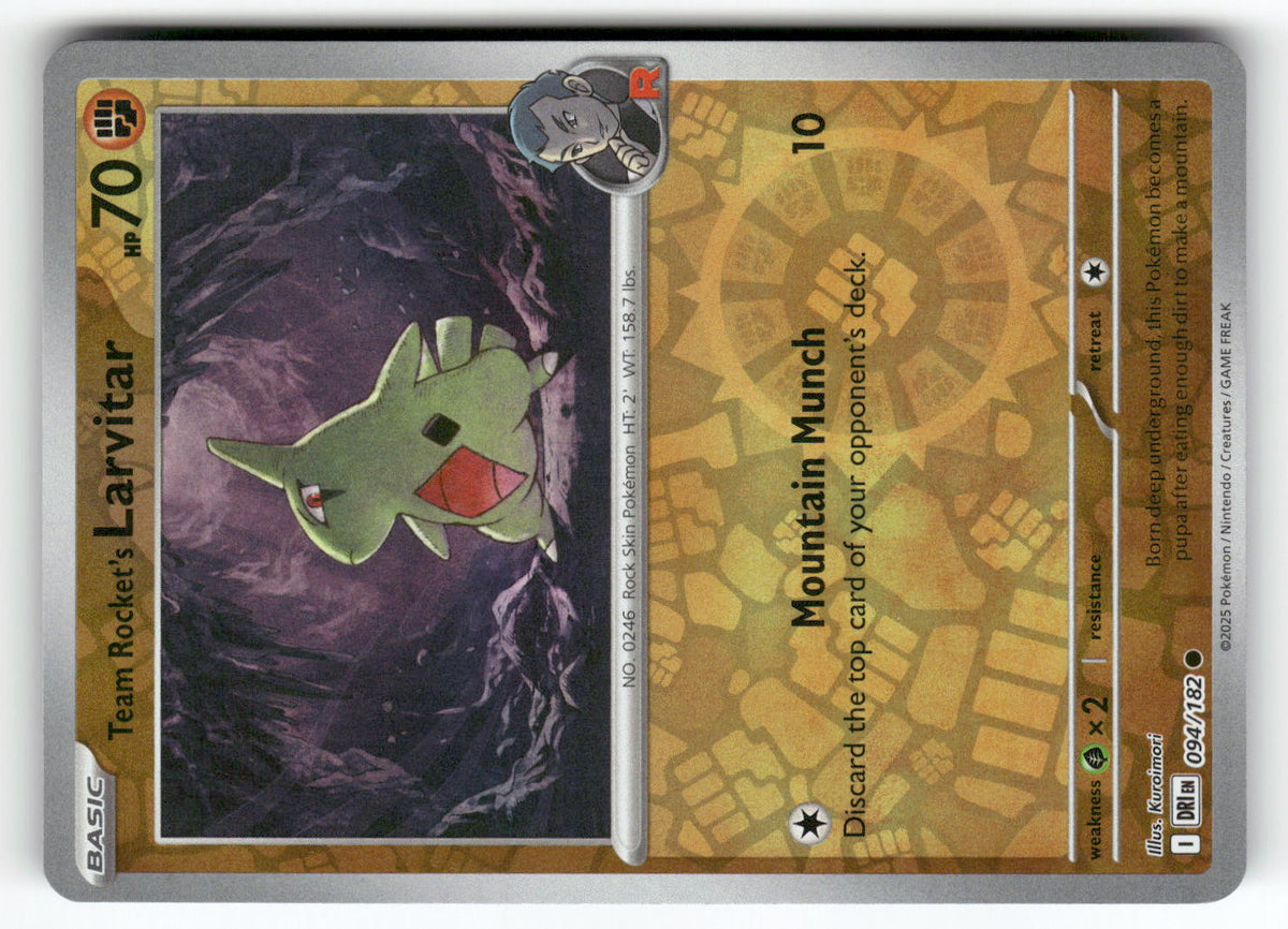 Team Rocket's Larvitar