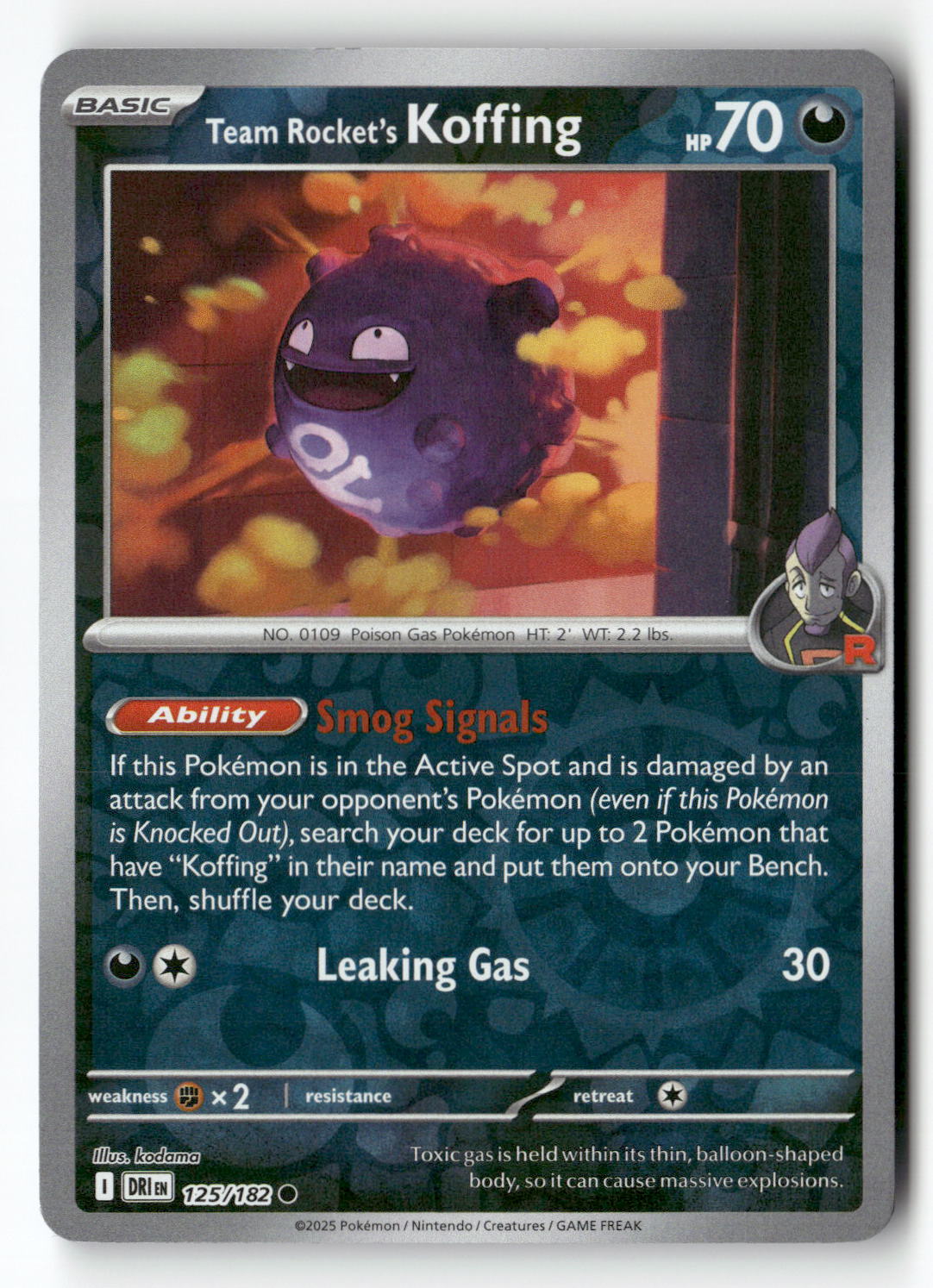 Team Rocket's Koffing