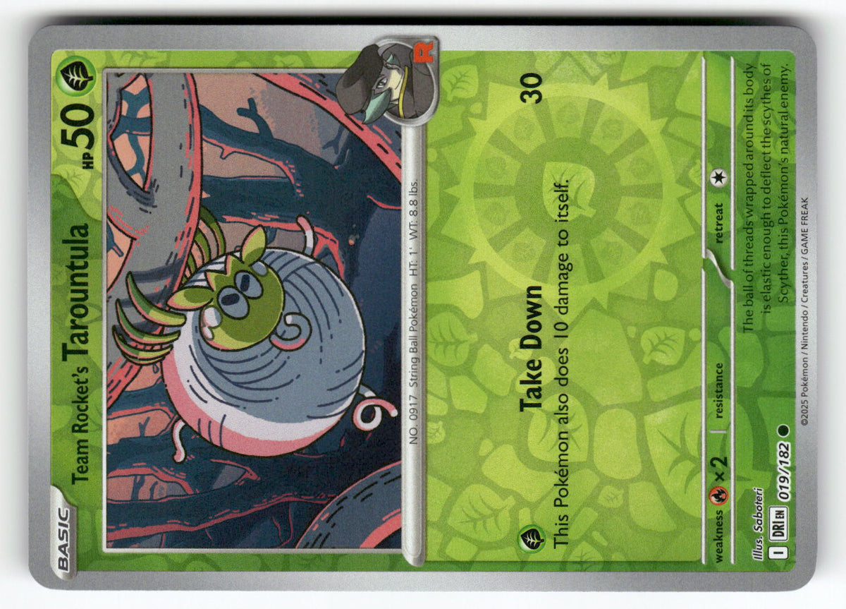 Team Rocket's Tarountula