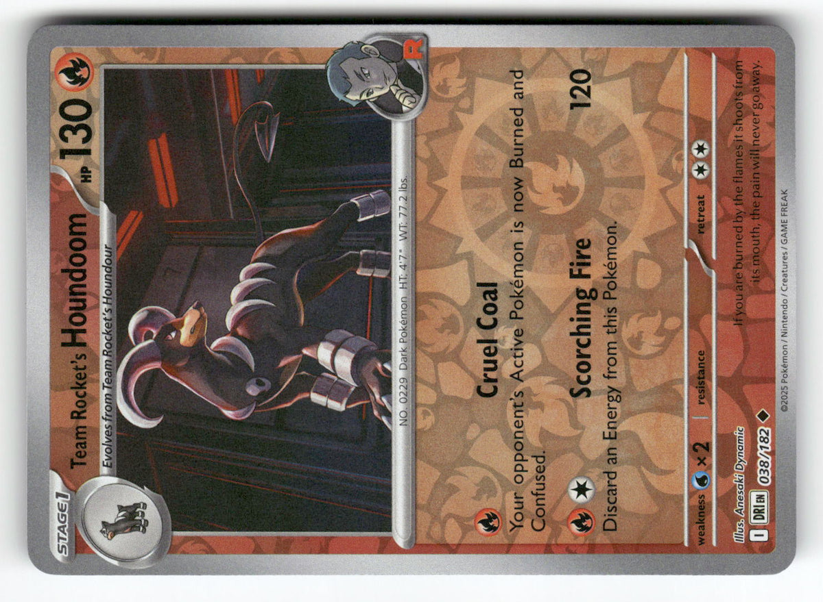 Team Rocket's Houndoom - 038/182